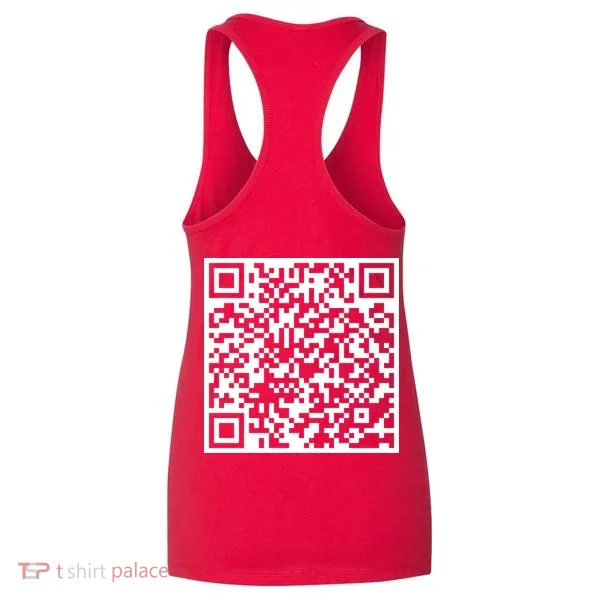 Scan Me QR Code F*ck Off Women's Tank Top