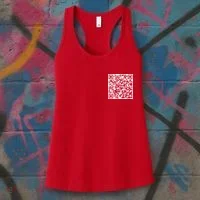 Scan Me QR Code F*ck Off Women's Tank Top thumb 4