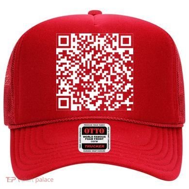 Scan Me QR Code F*ck Off Hat