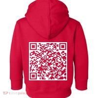 Scan Me QR Code F*ck Off Toddler Hoodie thumb 1