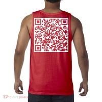 Scan Me QR Code F*ck Off Tank Top thumb 1