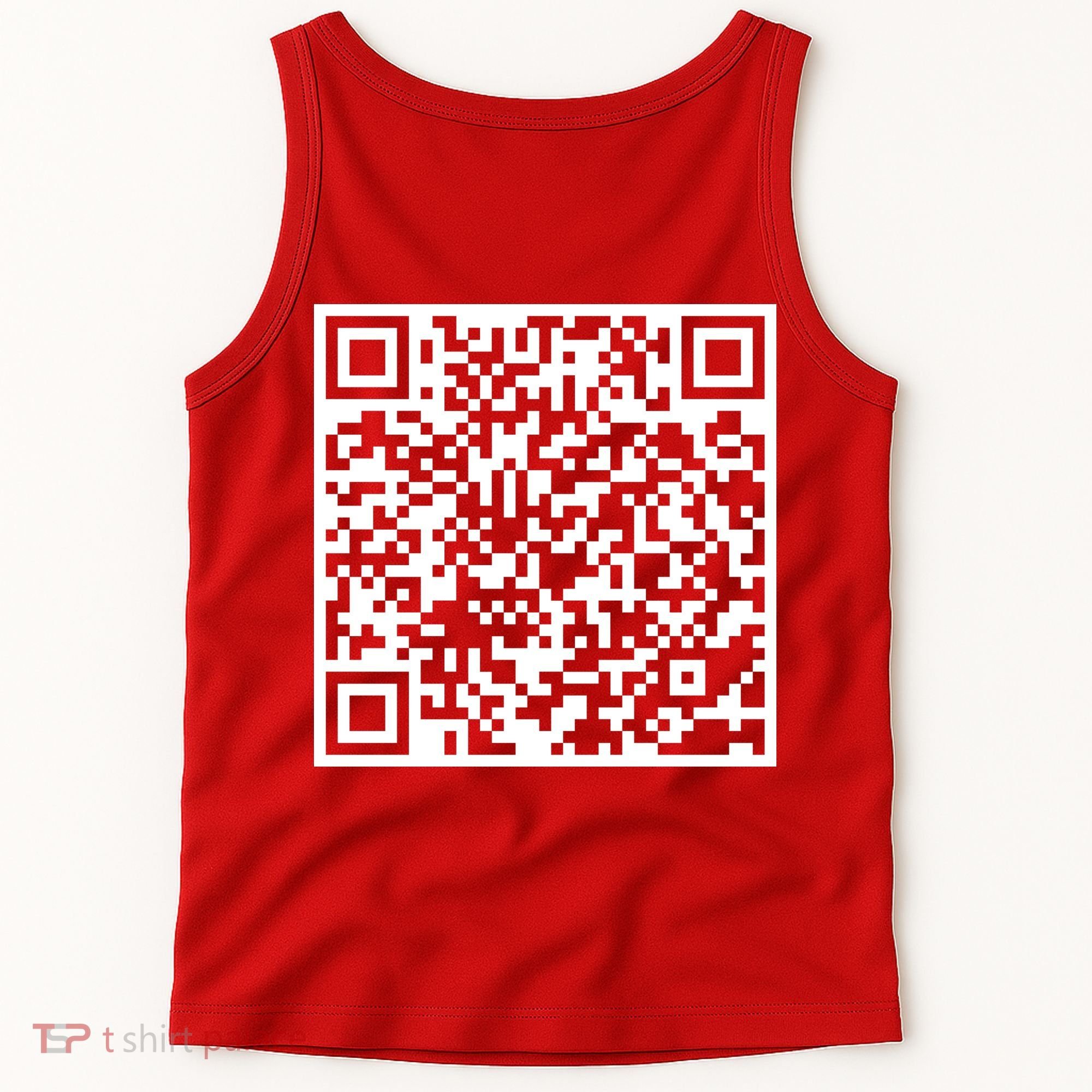 Scan Me QR Code F*ck Off Tank Top