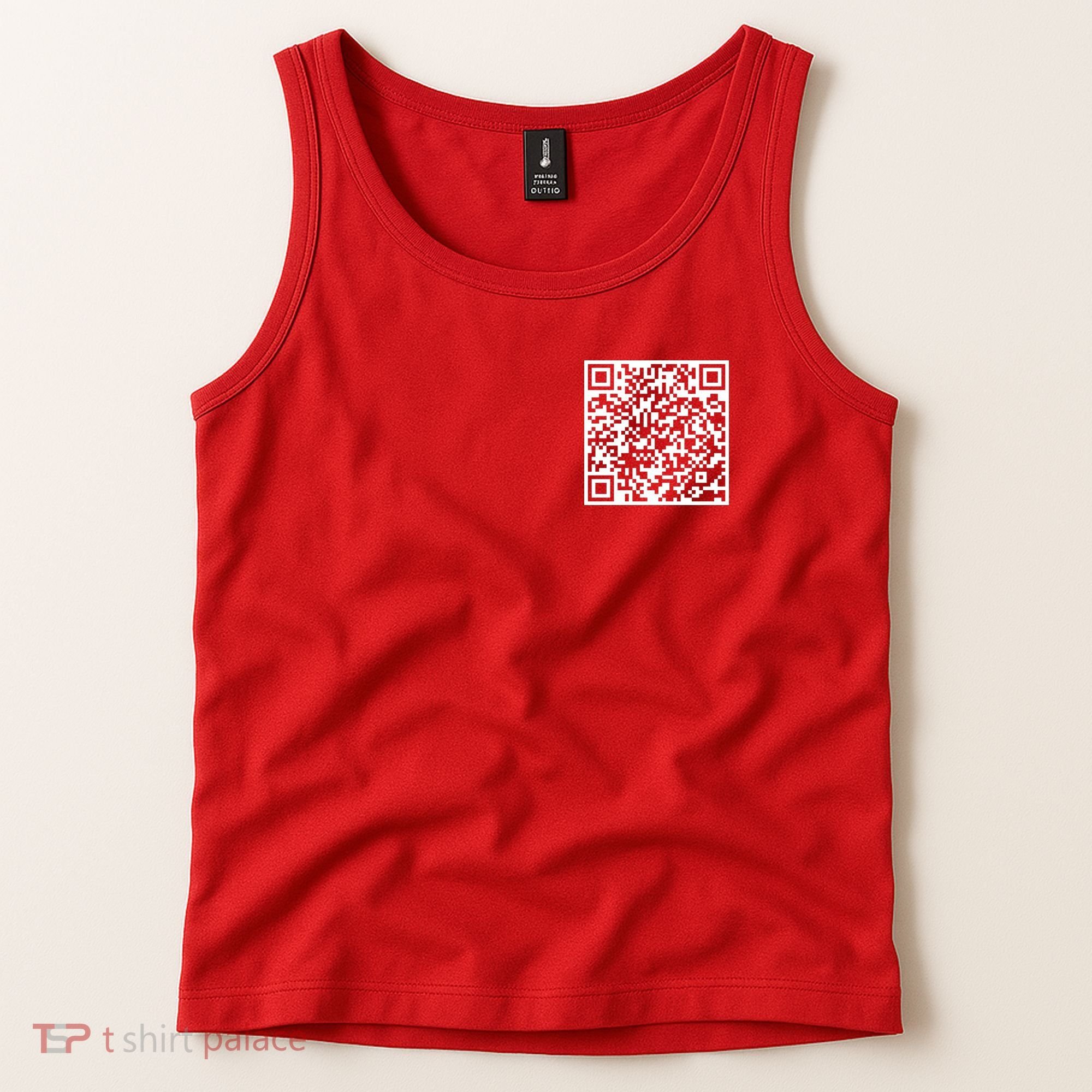 Scan Me QR Code F*ck Off Tank Top