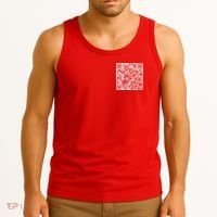 Scan Me QR Code F*ck Off Tank Top thumb 4