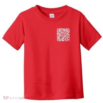 Scan Me QR Code F*ck Off Toddler T-Shirt