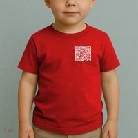 Scan Me QR Code F*ck Off Toddler T-Shirt thumb 3