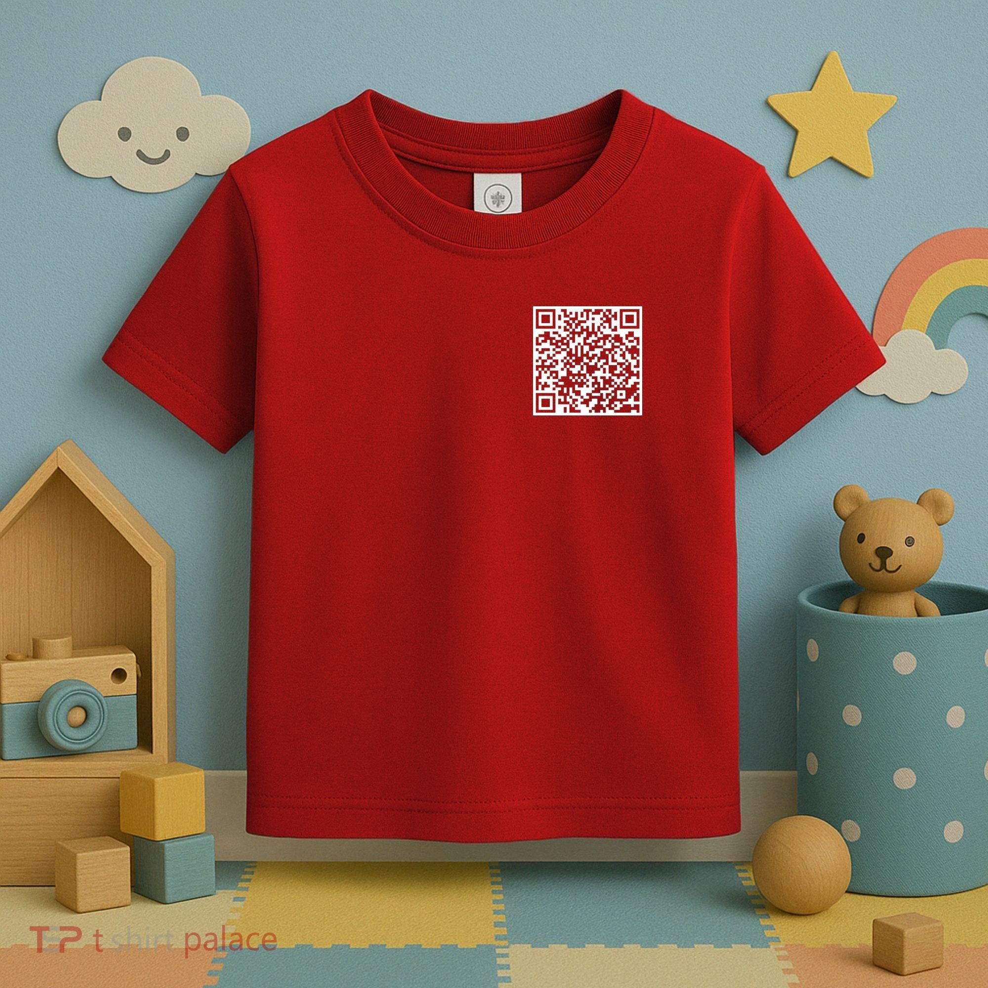 Scan Me QR Code F*ck Off Toddler T-Shirt