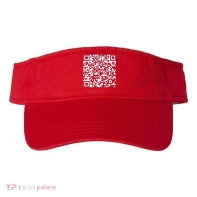 Scan Me QR Code F*ck Off Visor