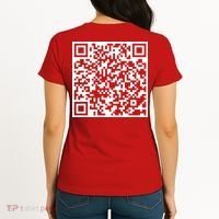 Scan Me QR Code F*ck Off Women's T-Shirt thumb 1