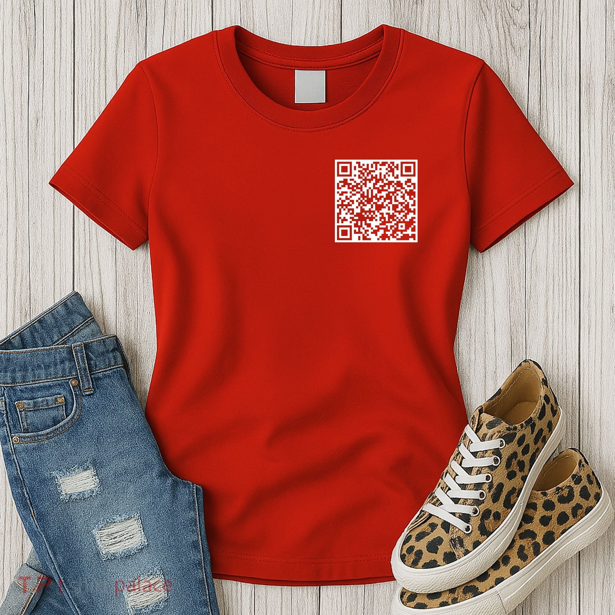 Scan Me QR Code F*ck Off Women's T-Shirt