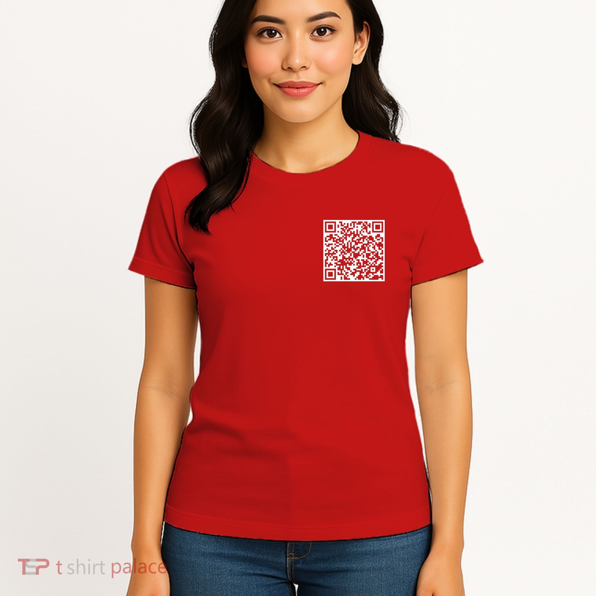 Scan Me QR Code F*ck Off Women's T-Shirt