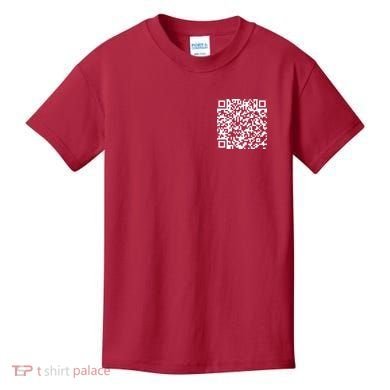Scan Me QR Code F*ck Off Kids T-Shirt