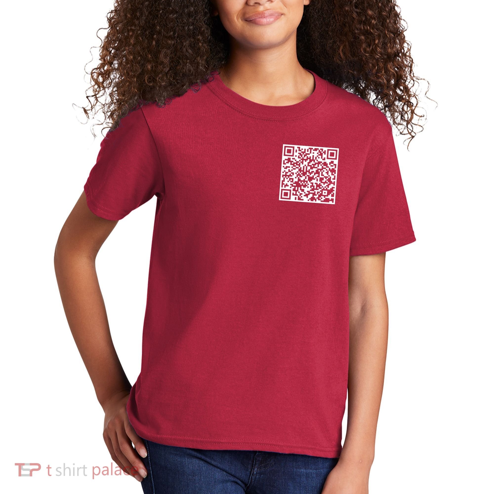 Scan Me QR Code F*ck Off Kids T-Shirt