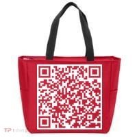 Scan Me QR Code F*ck Off Tote Bag thumb 1
