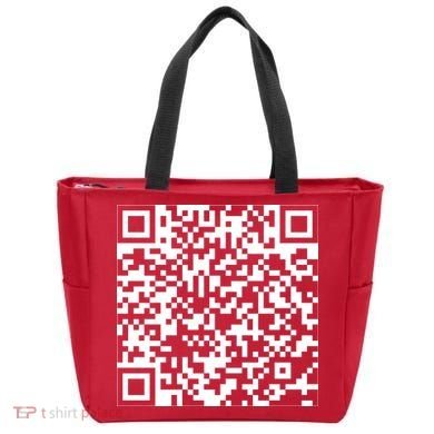 Scan Me QR Code F*ck Off Tote Bag