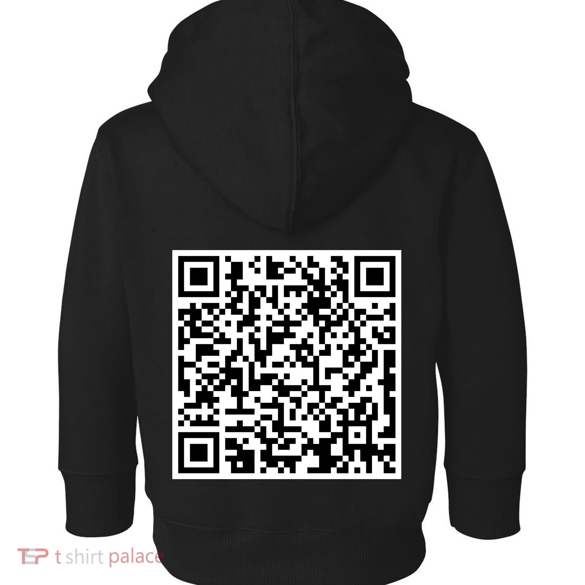 Scan Me QR Code Show Your Tits Toddler Hoodie