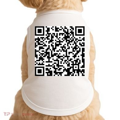 Scan Me QR Code Show Your Tits Doggie Tank