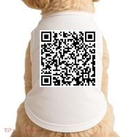 Scan Me QR Code Show Your Tits Doggie Tank thumb 0
