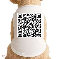 Scan Me QR Code Show Your Tits Doggie Tank thumb 0