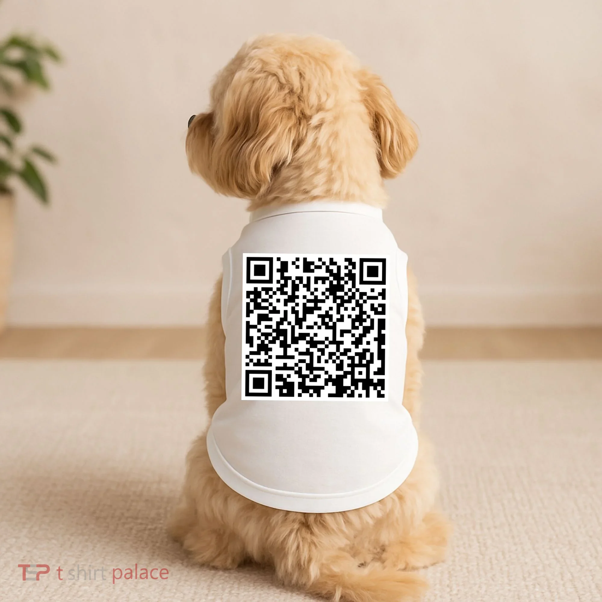 Scan Me QR Code Show Your Tits Doggie Tank