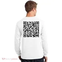 Scan Me QR Code Show Your Tits Long Sleeve Shirt thumb 1
