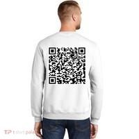 Scan Me QR Code Show Your Tits Sweatshirt thumb 1