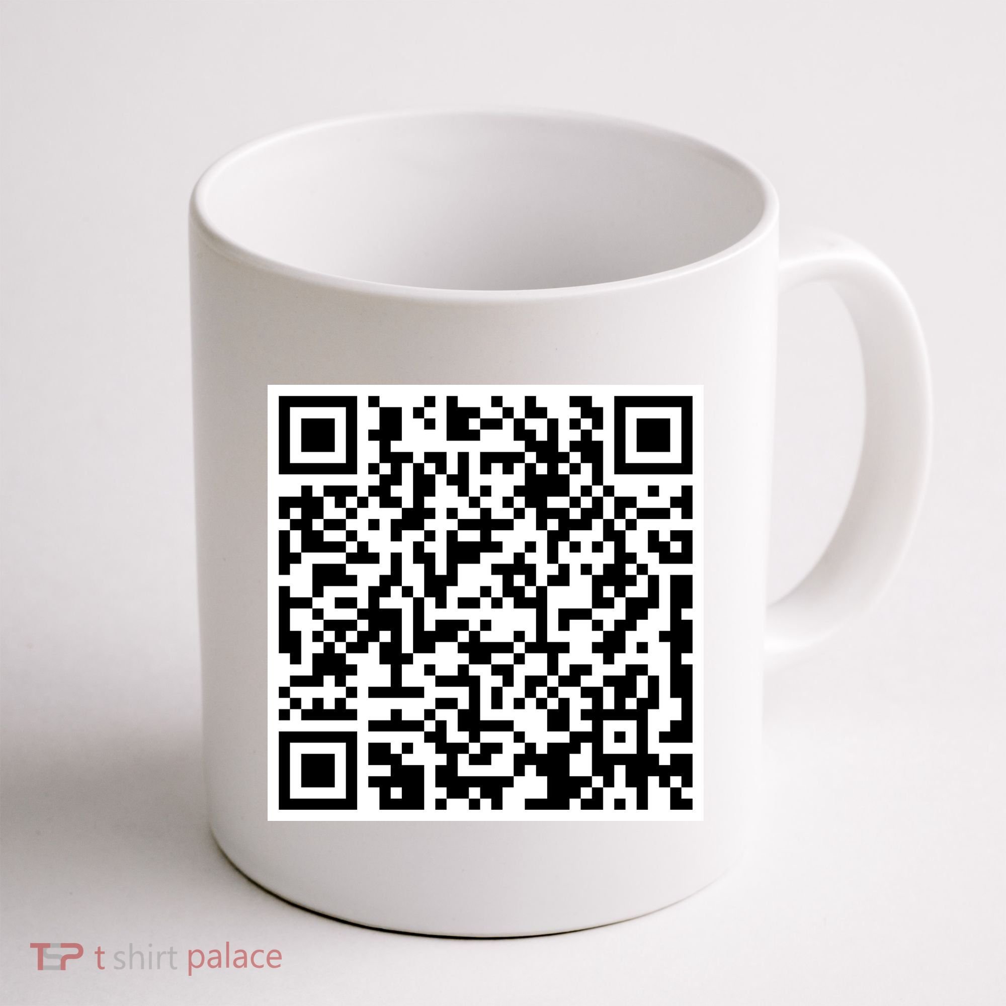 Scan Me QR Code Show Your Tits Coffee Mug