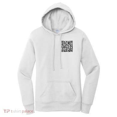 Scan Me QR Code Show Your Tits Women's Hoodie