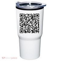 Scan Me QR Code Show Your Tits Tumbler thumb 1