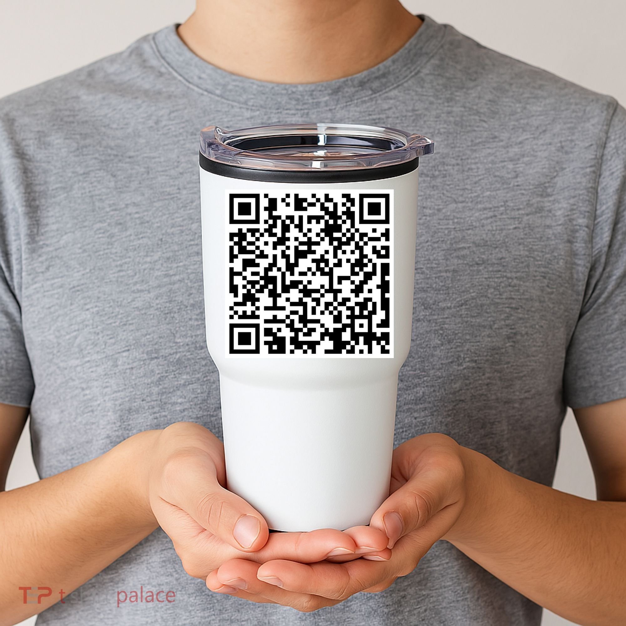 Scan Me QR Code Show Your Tits Tumbler
