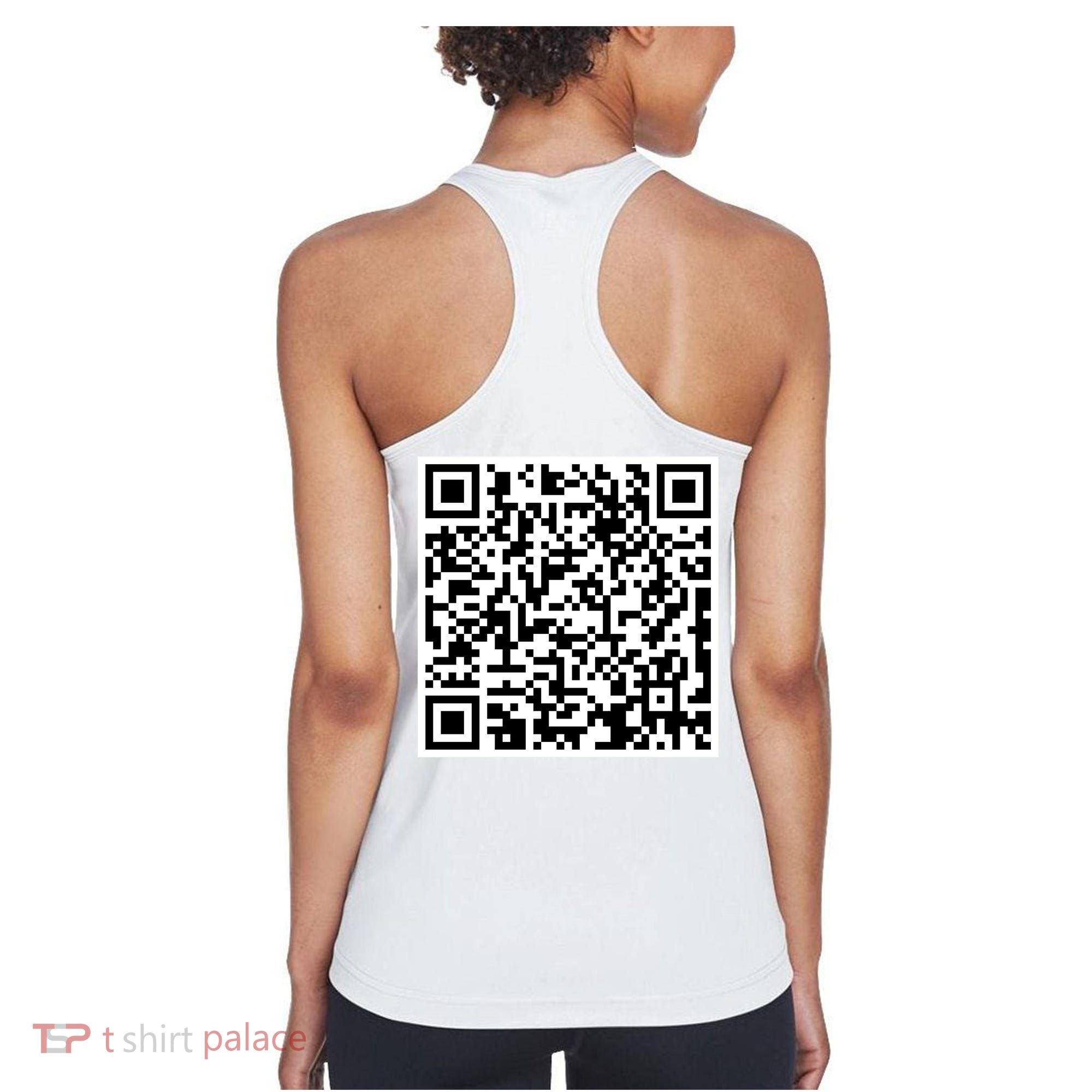 Scan Me QR Code Show Your Tits Women's Tank Top