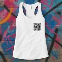 Scan Me QR Code Show Your Tits Women's Tank Top thumb 4