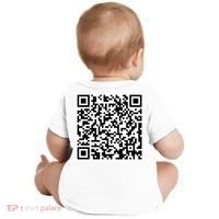 Scan Me QR Code Show Your Tits Baby Bodysuit thumb 1