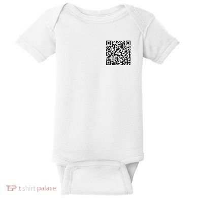 Scan Me QR Code Show Your Tits Baby Bodysuit