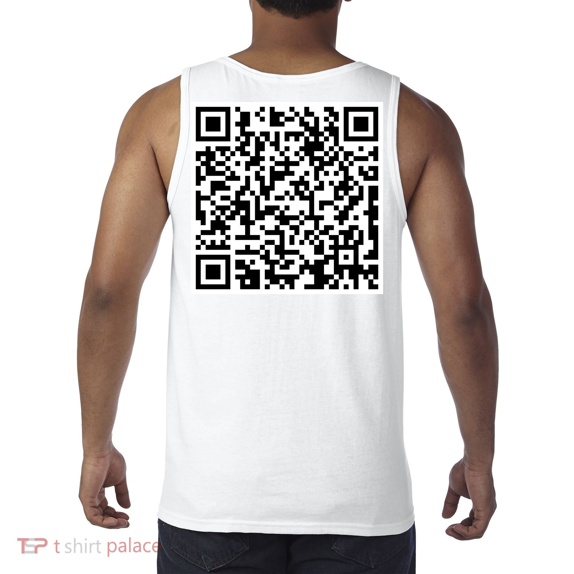 Scan Me QR Code Show Your Tits Tank Top