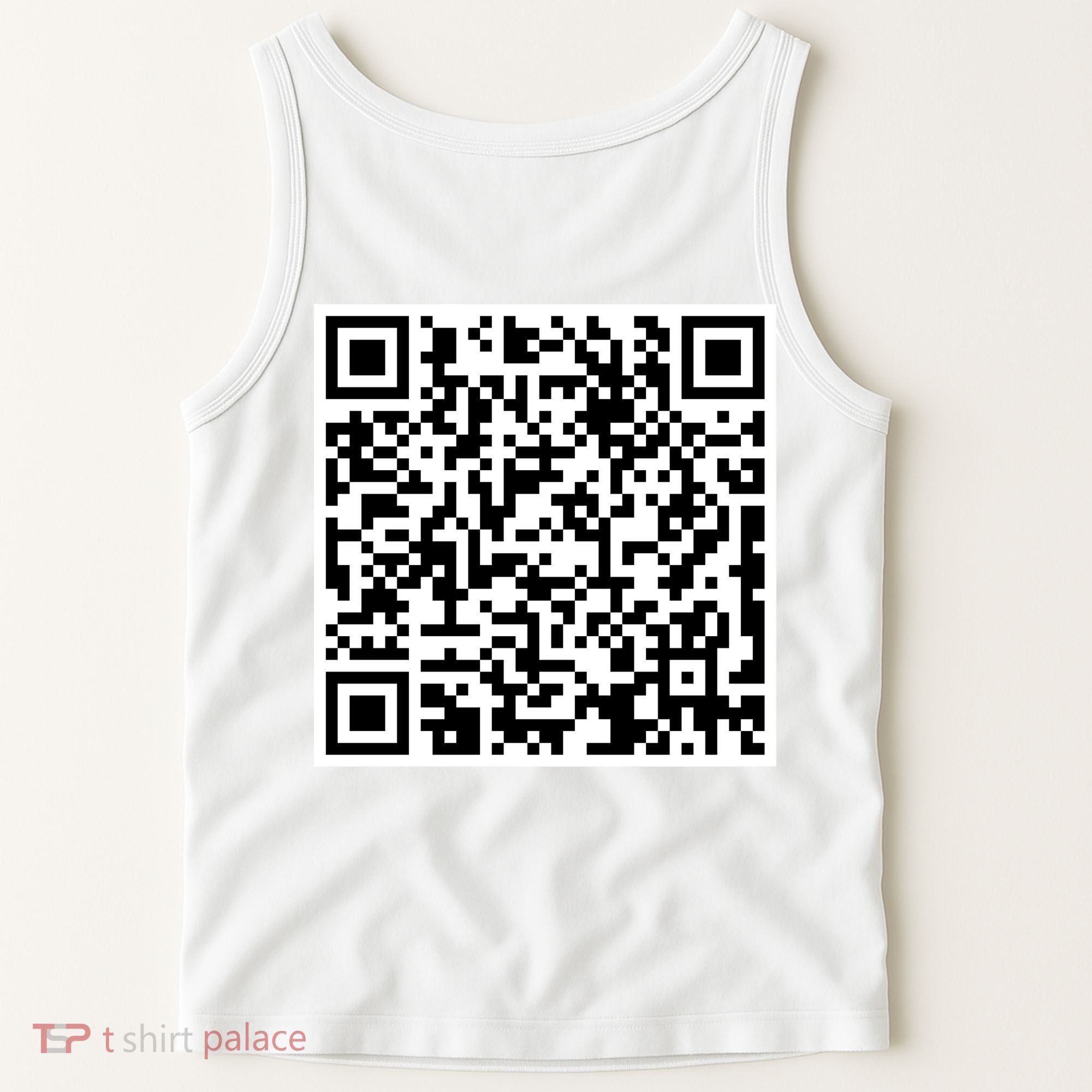 Scan Me QR Code Show Your Tits Tank Top