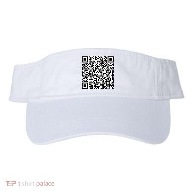 Scan Me QR Code Show Your Tits Visor