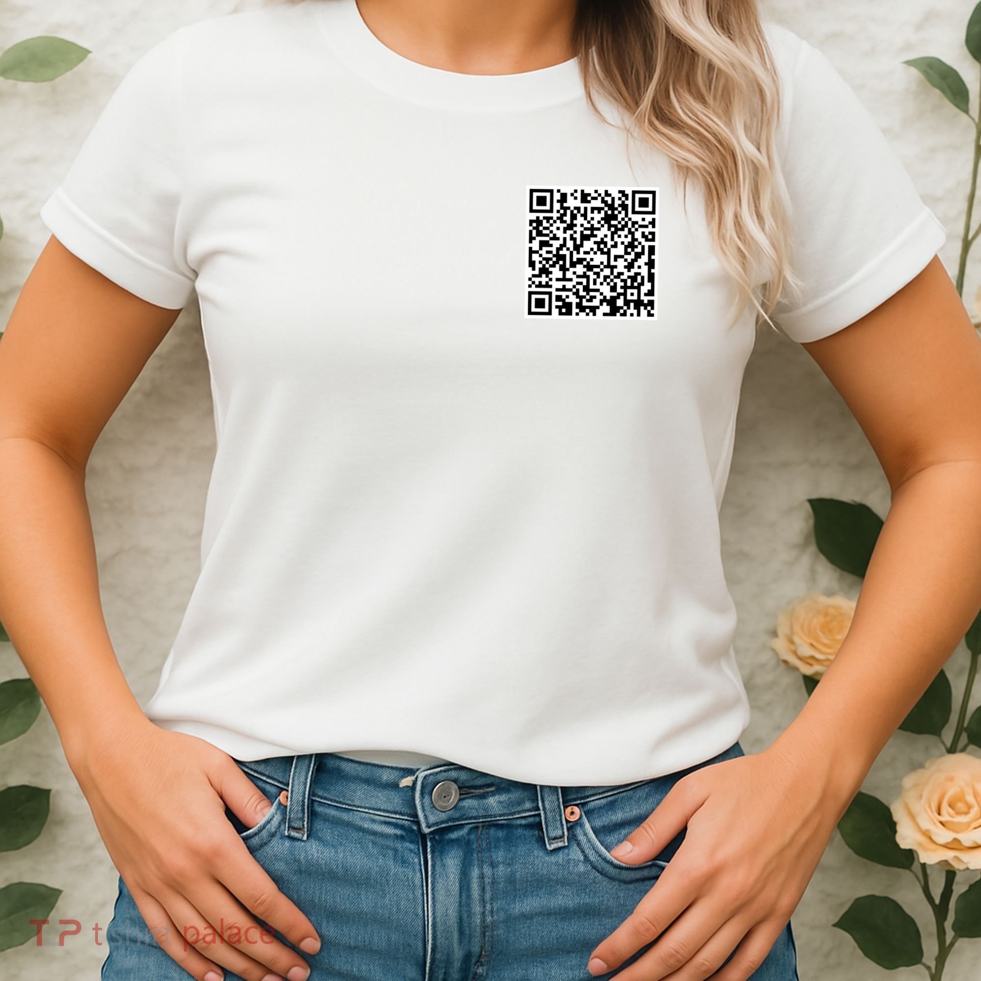Scan Me QR Code Show Your Tits Women's T-Shirt