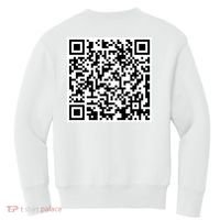 Scan Me QR Code Show Your Tits Kids Sweatshirt thumb 1