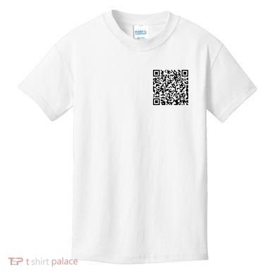 Scan Me QR Code Show Your Tits Kids T-Shirt