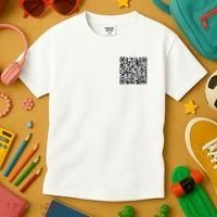Scan Me QR Code Show Your Tits Kids T-Shirt thumb 4