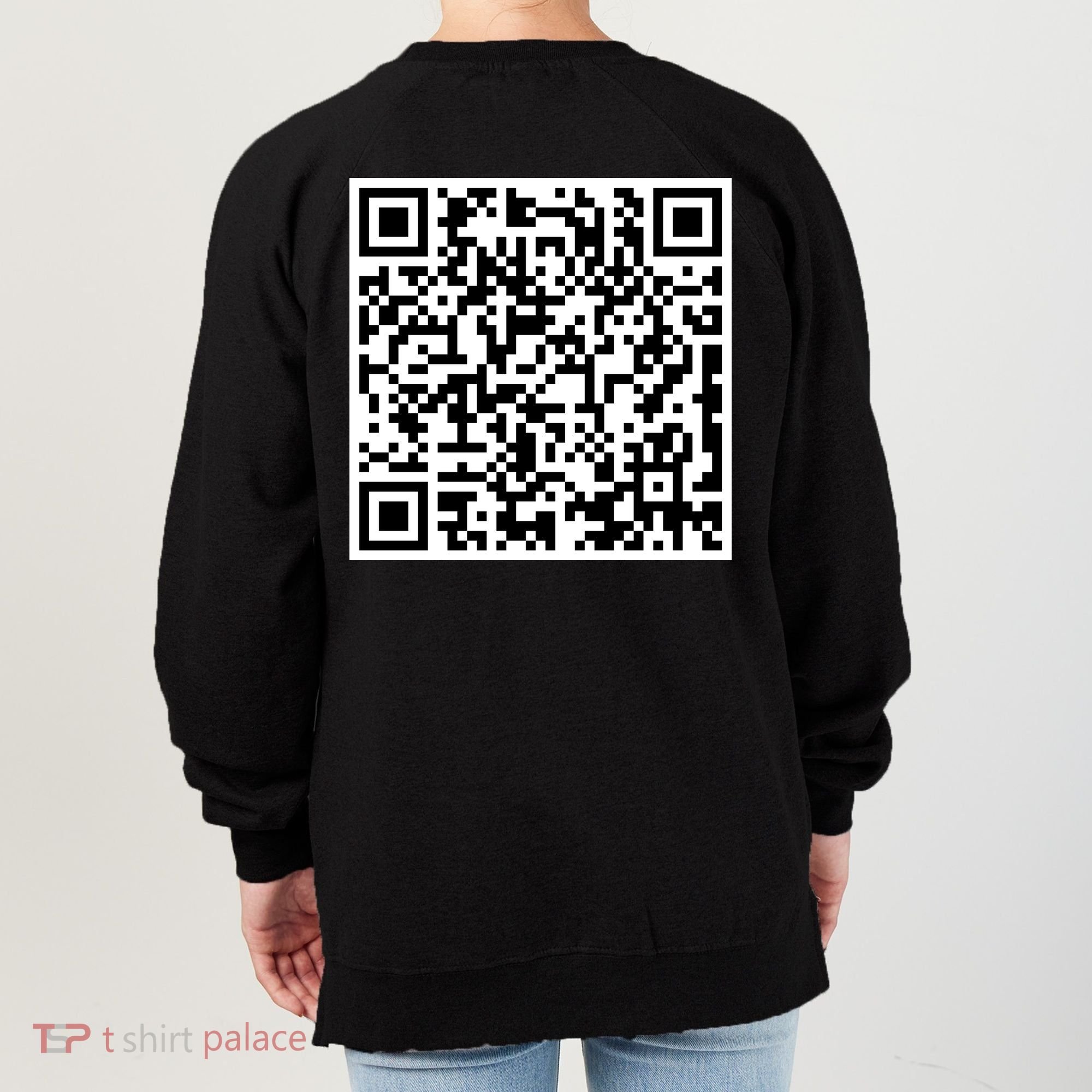 Scan Me QE Code Be The Faith Women's Sweatshirt
