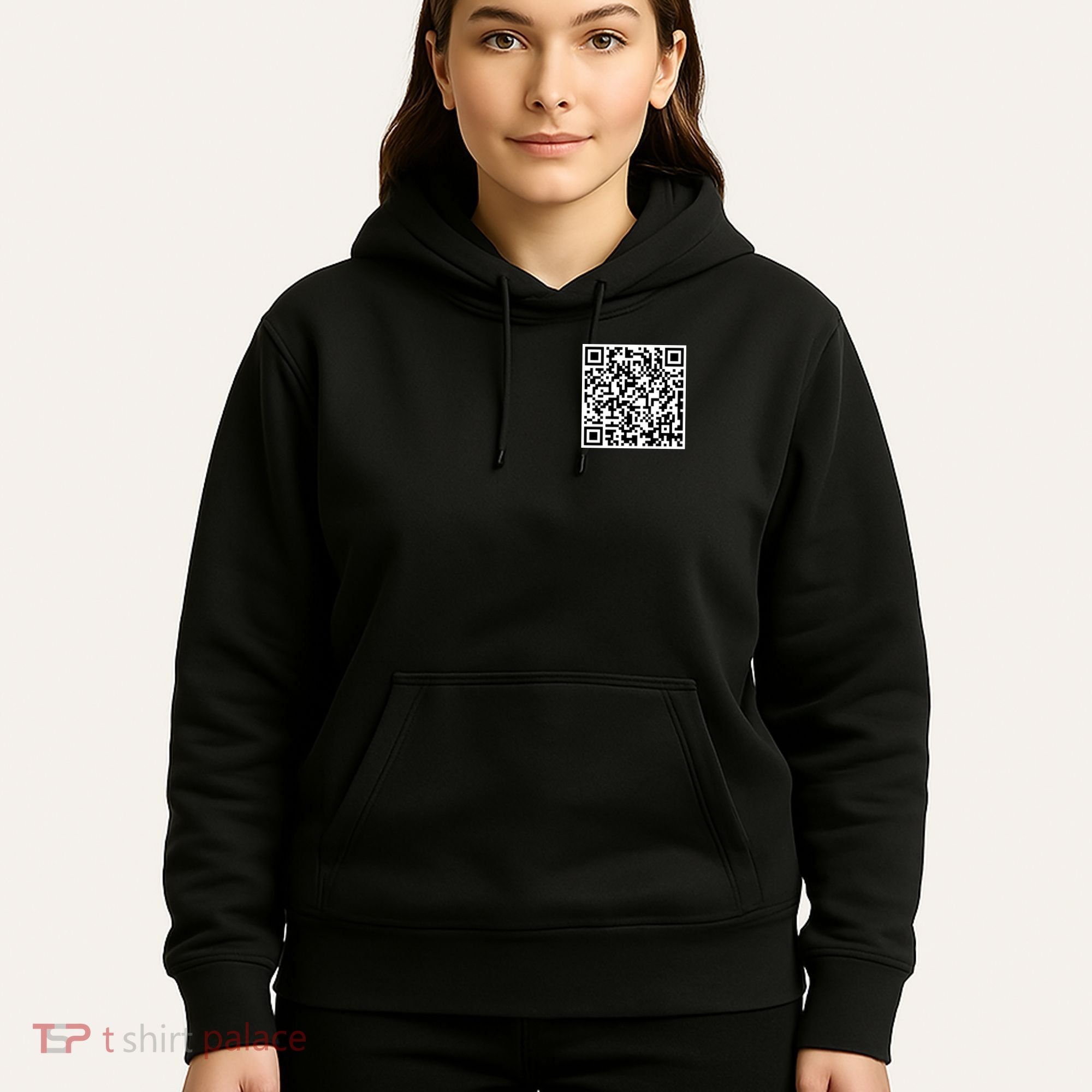Scan Me QE Code Be The Faith Hoodie