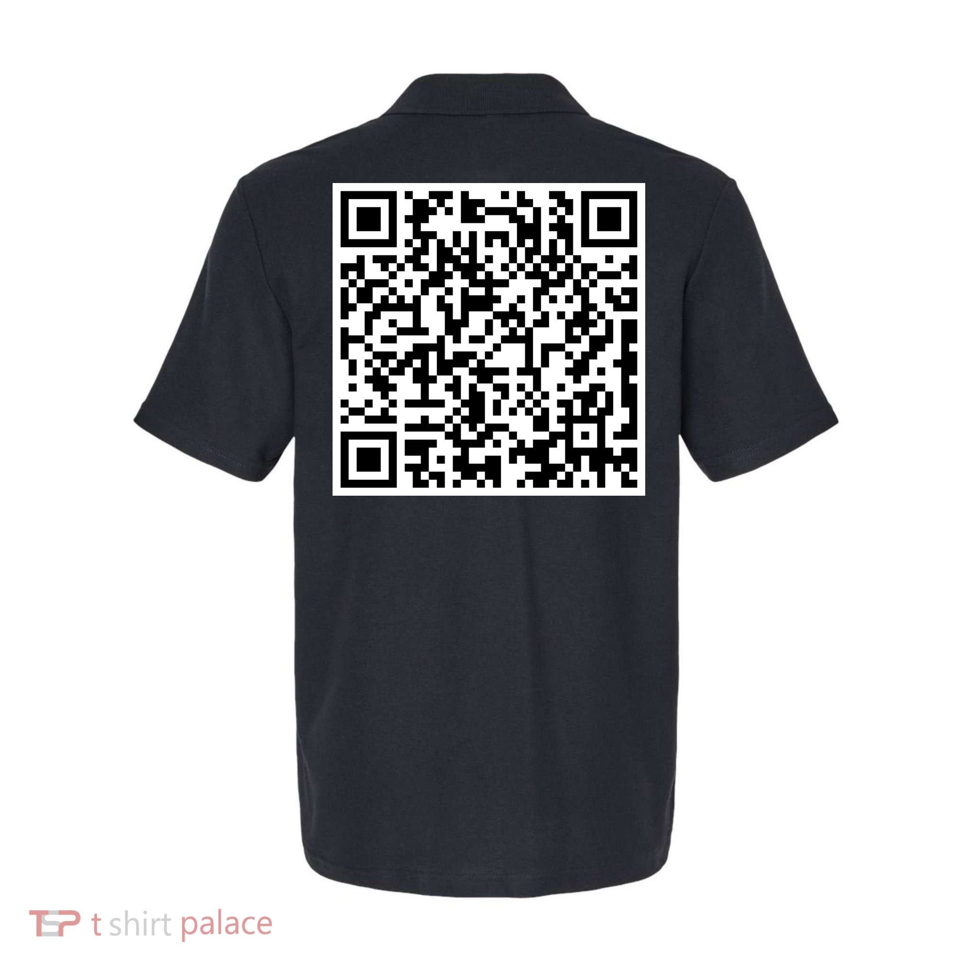 Scan Me QE Code Be The Faith Polo