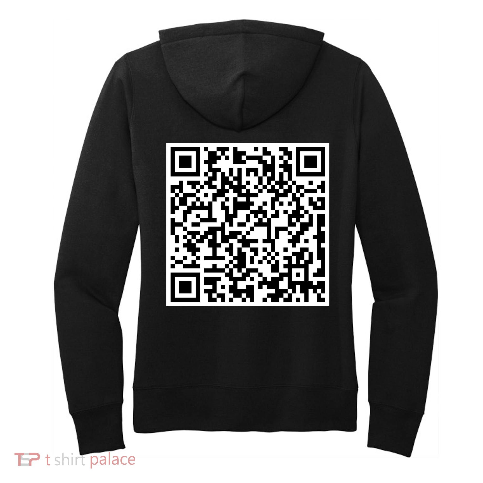 Scan Me QE Code Be The Faith Women's Hoodie