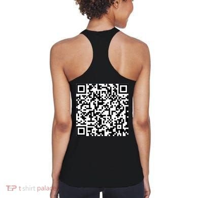 Scan Me QE Code Be The Faith Women's Tank Top back