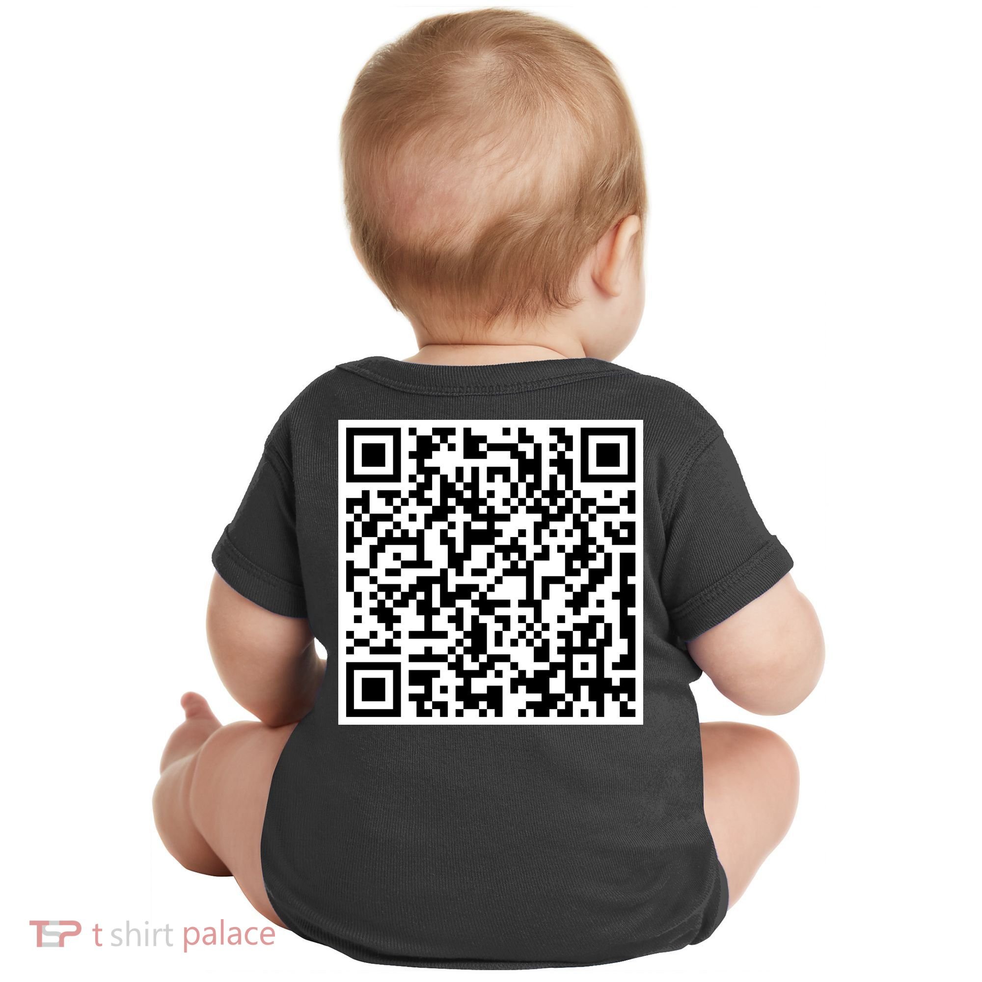 Scan Me QE Code Be The Faith Baby Bodysuit