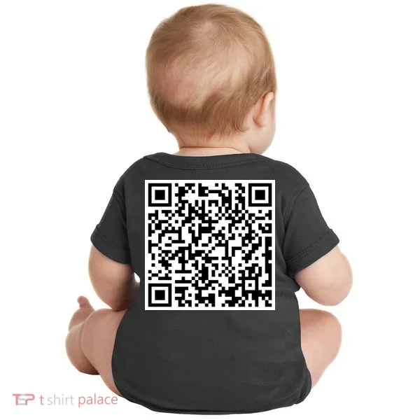 Scan Me QE Code Be The Faith Baby Bodysuit