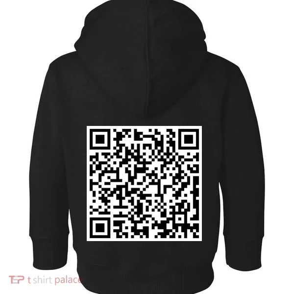 Scan Me QE Code Be The Faith Toddler Hoodie