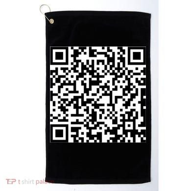 Scan Me QE Code Be The Faith Golf Towel